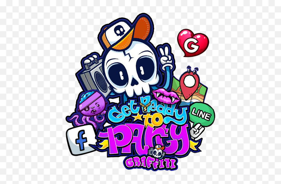 Gravity Graffiti Party Themes Hd Wallpapers - Apps On Google Telefon Duvar Kad Grafiti Emoji,Marshmello Emoji