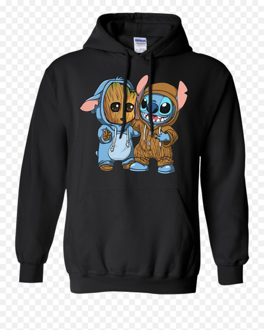 Stitch Forever T Shirt Pullover Hoodie - Gucci Sweatshirt Teddy Bear Emoji,Groot Emoji