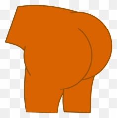 Butt Clipart Animated - Bum Art Emoji