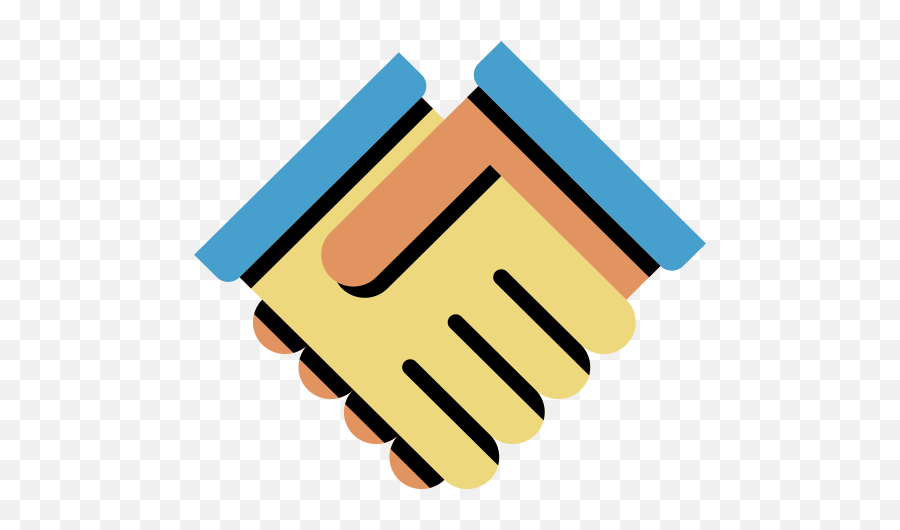 People Shaking Hands Icon At - Illustration Emoji,Shake Hands Emoji