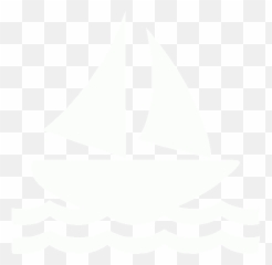 White sail boat icon - Free white icons Boat Icon Emoji
