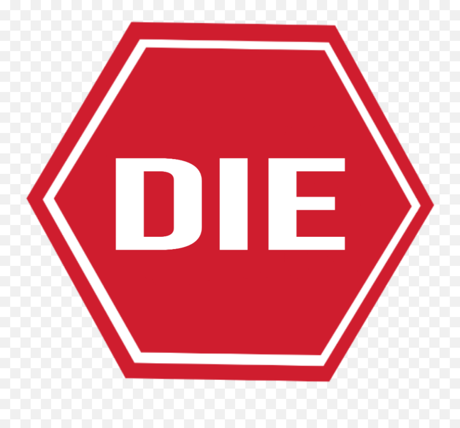 Die Dead Died - Sticker By Arthur Schneider Covid 19 Hand Stop Sign Emoji,Phone Died Emoji