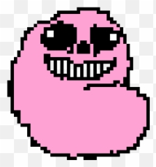 bubble gum sans Pixel Art Maker Emoji