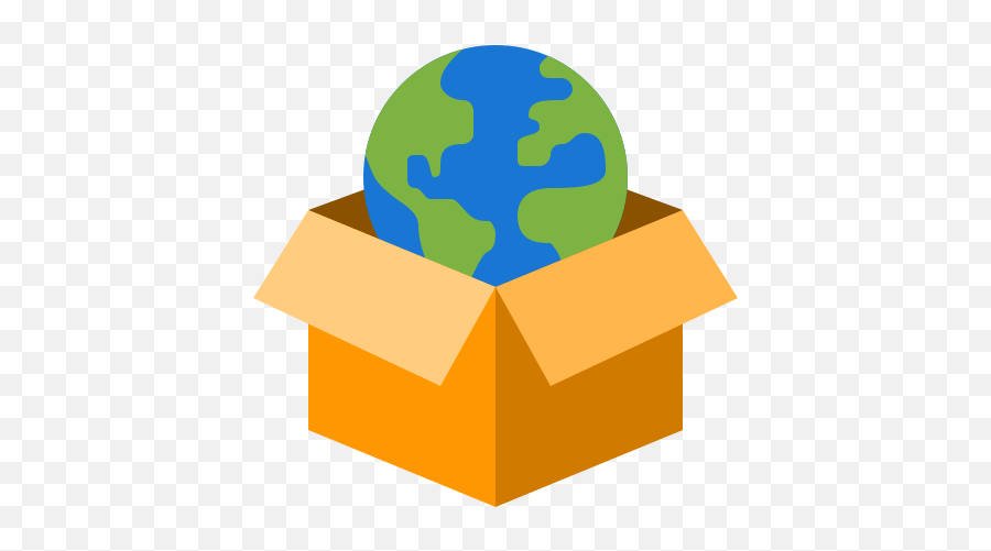 Worldwide Delivery Icon - Illustration Emoji,Woman Magnifying Glass Earth Emoji