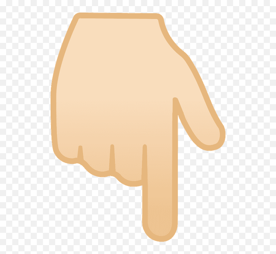 Backhand Index Pointing Down Emoji Clipart Free Download - Emojis Pointing Down Finger Transparent,Metal Emoji