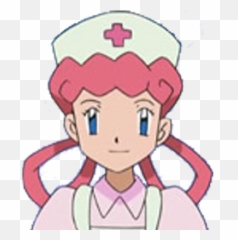 Download Nurse Joy - Pokemon Face Full Size PNG Png Emoji