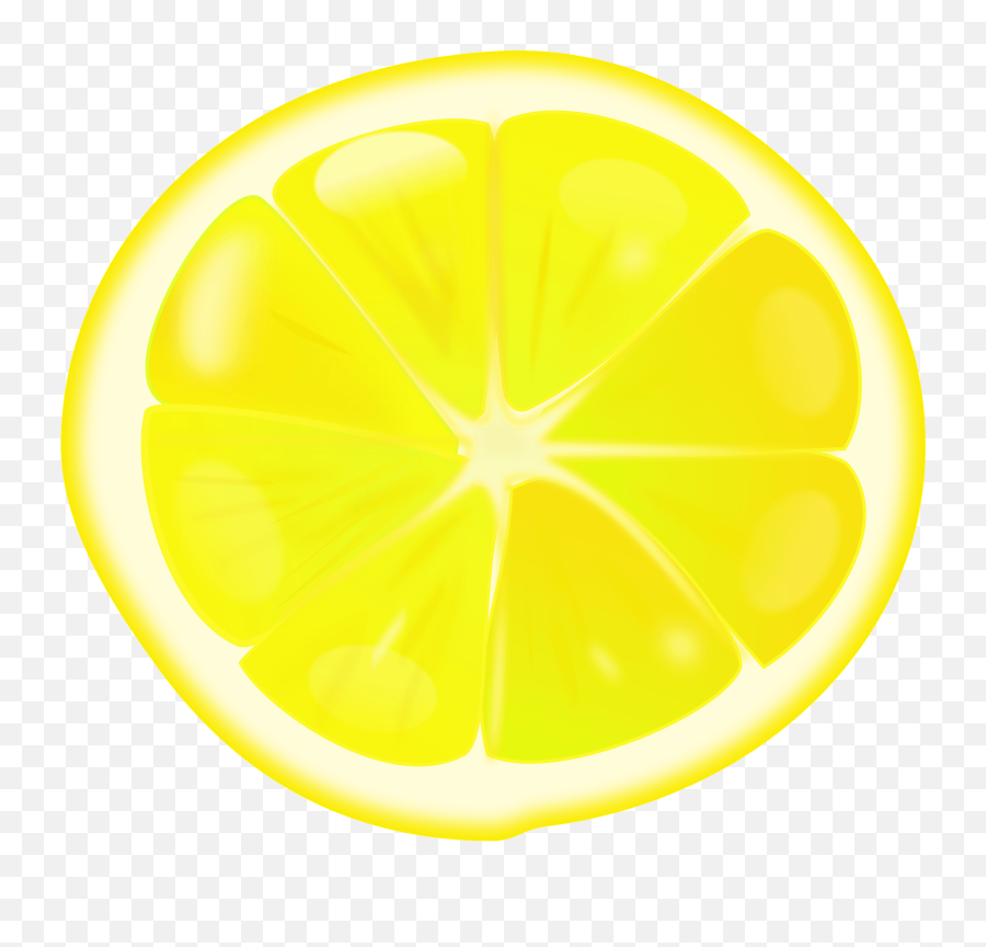 Lemon Slice Clipart - Sweet Lemon Emoji,Lemon Emoji Png