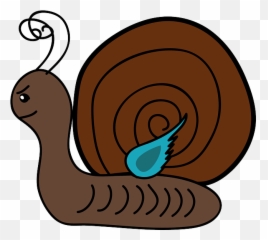 Snail Cartoon Clipart - Slug Animation Emoji,Snail Emoji