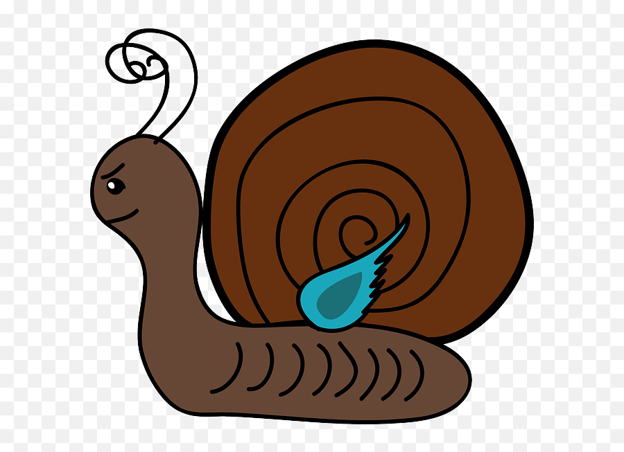 Snail Cartoon Clipart - Slug Animation Emoji,Snail Emoji