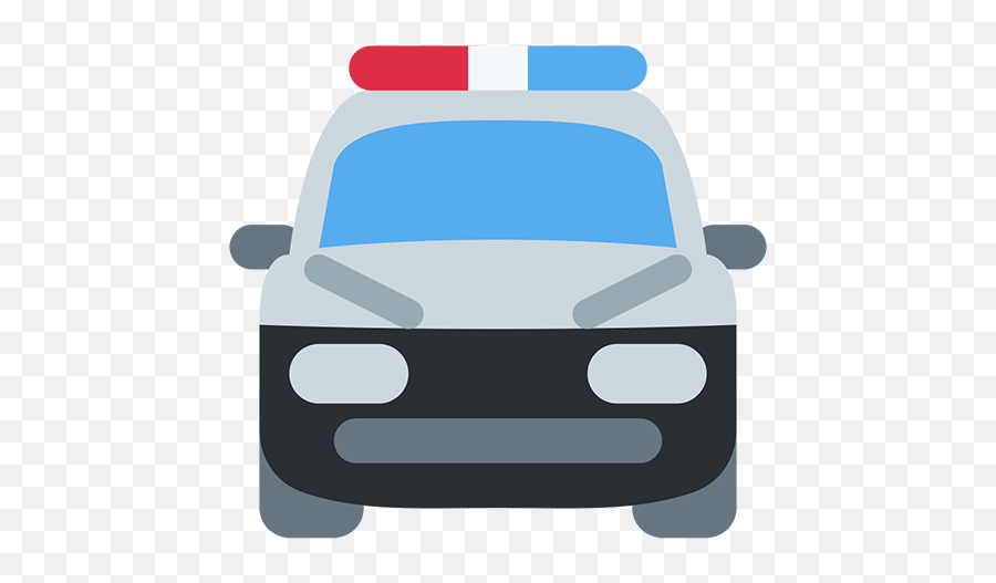 Oncoming Police Car Emoji For Facebook - Oncoming Police Car Emoji,Taxi Emoji