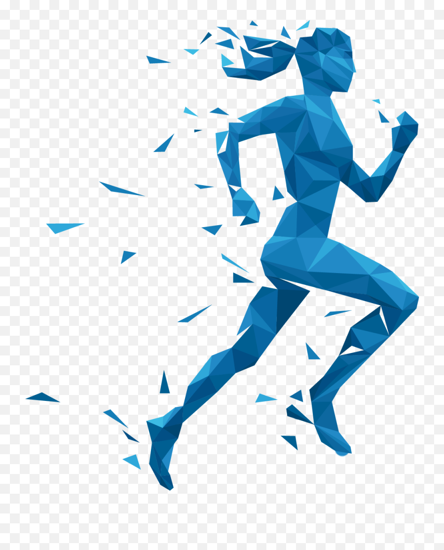 Woman Training Running Run Girlpower - Transparent Run Logo Png Emoji,Woman Running Emoji