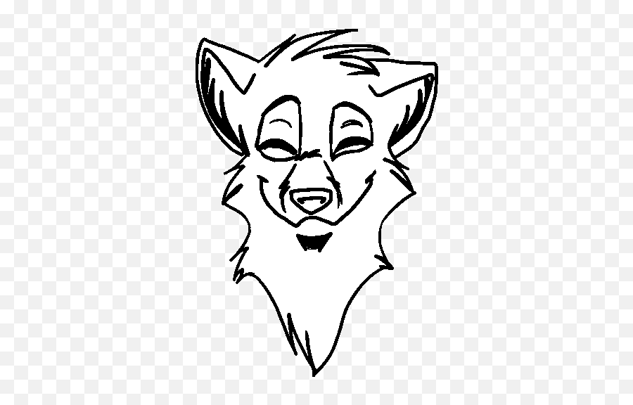 Disturbed Drawing Smile Transparent - Draw A Wolf Smiling Emoji,Disturbed Emoticon