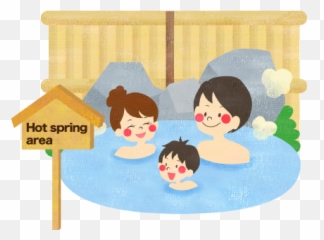 Stunning Cliparts - Hot Spring Cartoon Png Emoji,Hot Tub Emoji