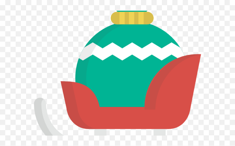 Sleigh Clipart Green Santa - Illustration Emoji,Sleigh Emoji