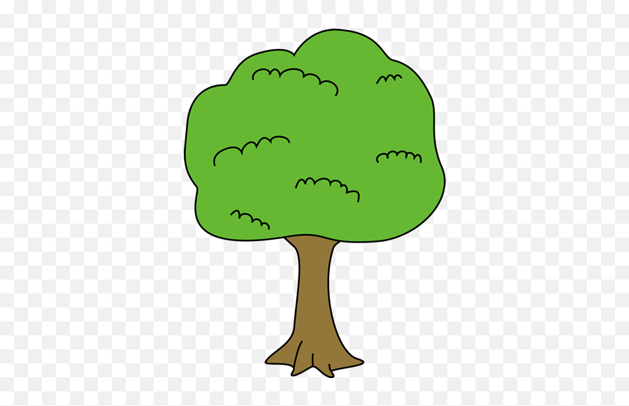 Download Withered Old Tree Trunk During The Fall Emoji - Cartoon Big Tree Clipart,Fall Emoji