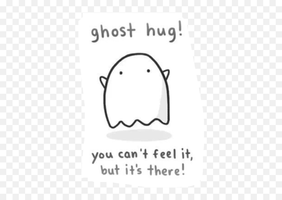 Ghost Hug - Cartoon Emoji,Ghost Hug Emoji