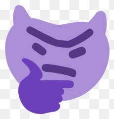 Thinking Emoji - Discord Thinking Emoji,Imp Emoji
