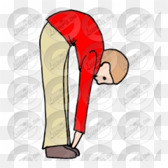 Touch Your Toes Clipart - Clip Art Emoji,Emoji Toes