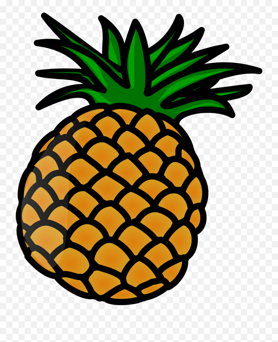 Pineapple Clip Art Free Free Clipart Images 2 Clipartwiz - Clipart Of Pineapple Emoji,Pineapple Emoji