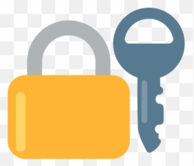 Locked With Key Emoji - Emoji Lock With Key,Key Emoji