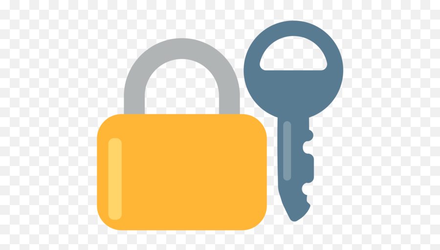 Locked With Key Emoji - Emoji Lock With Key,Key Emoji