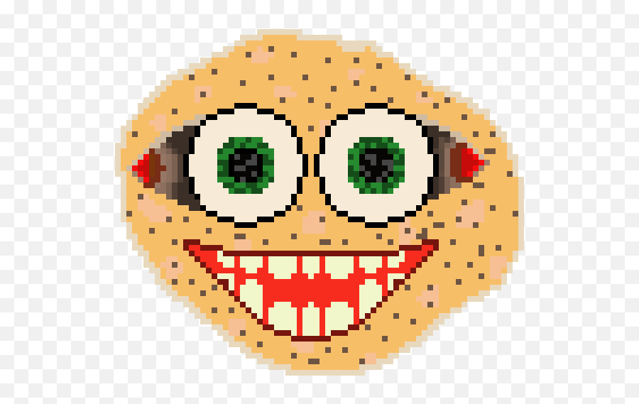 Pixel Art Gallery - Smiley Emoji,7u7 Emoticon