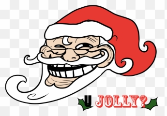 Irc Log For - Santa Troll Face Png Emoji,Fite Me Emoticon