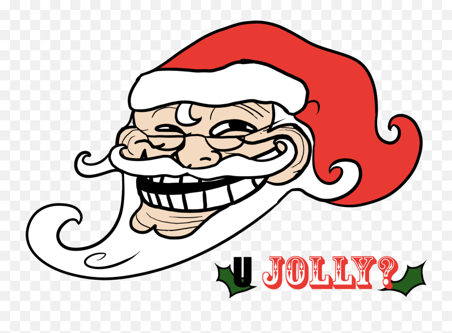 Irc Log For - Santa Troll Face Png Emoji,Fite Me Emoticon