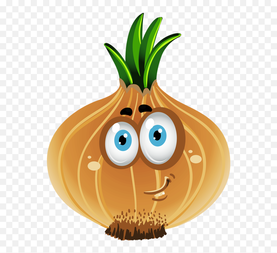 Cartoon Onion Clipart Png - Fruits Vegetables Drawing Emoji,Onion Emoji