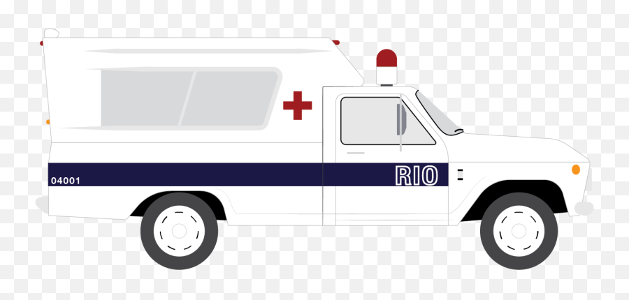 Ambulance Side View Png Clipart - Ambulance In Side Cartoon Emoji,Ambulance Emoji