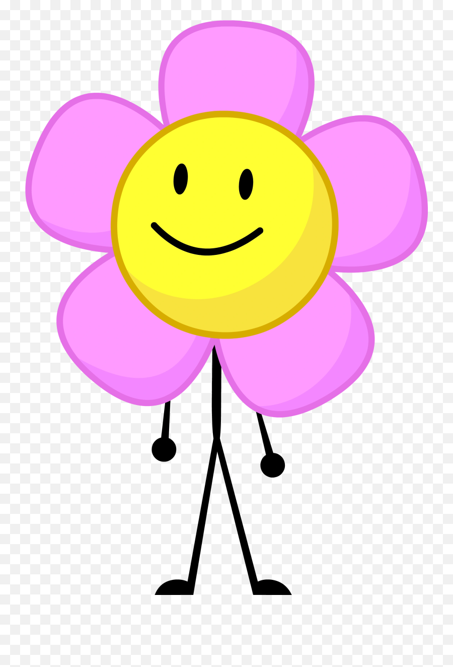 Flower - Battle For Dream Island Flower Emoji,Flower Emoticon