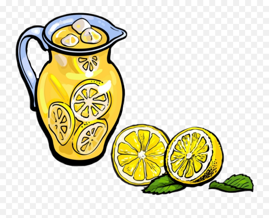 Lemon Lemons Lemonstickers Lemonade - Lemon Emoji,Lemonade Emoji