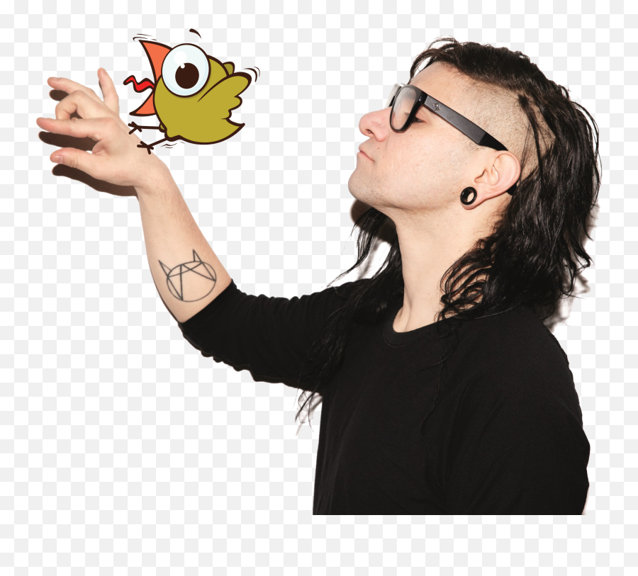 Skrillex The Bird - Skrillex Png Emoji,Skrillex Emoji