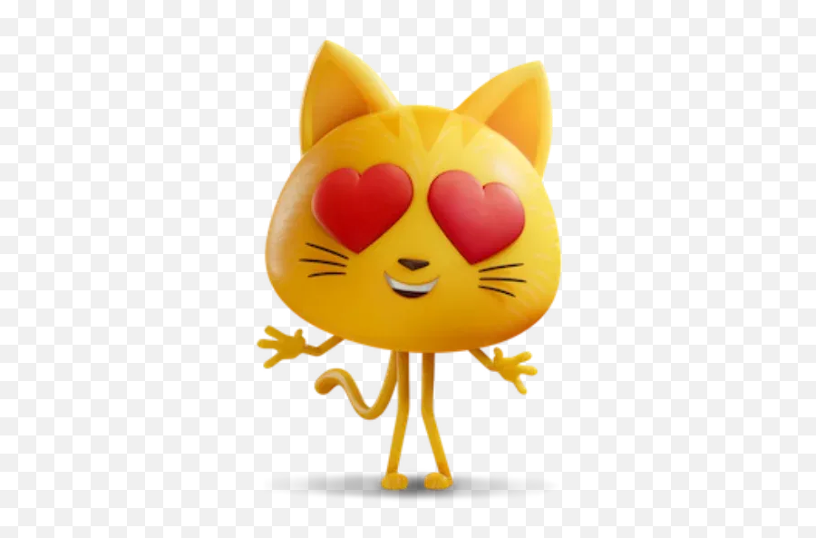 The Emoji Movie Whatsapp Stickers - Stickers Cloud Emoji Movie Cat,Cat Emoji Set