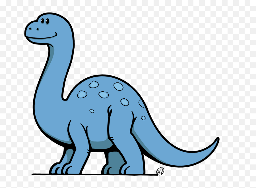 Brontosaurus Drawing Cute - Cartoon Emoji,Brontosaurus Emoji