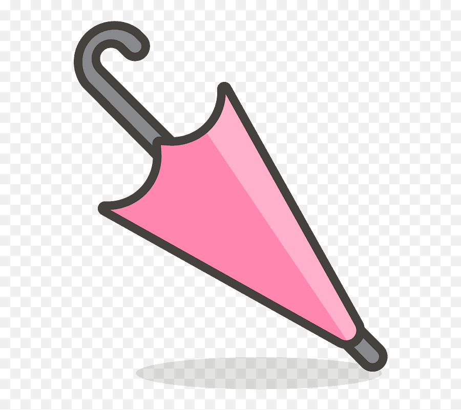 Closed Umbrella Emoji Clipart - Close Umbrella Clipart For Kids,Umbrella Emoji