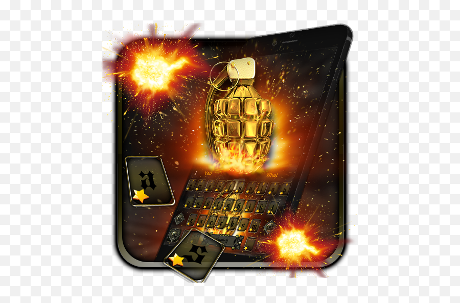 Grenade Keyboard - Izinhlelo Zokusebenza Kugoogle Play Computer Hardware Emoji,Grenade Emoji
