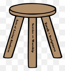 Three Legged Stool Png Clipart - Bar Emoji