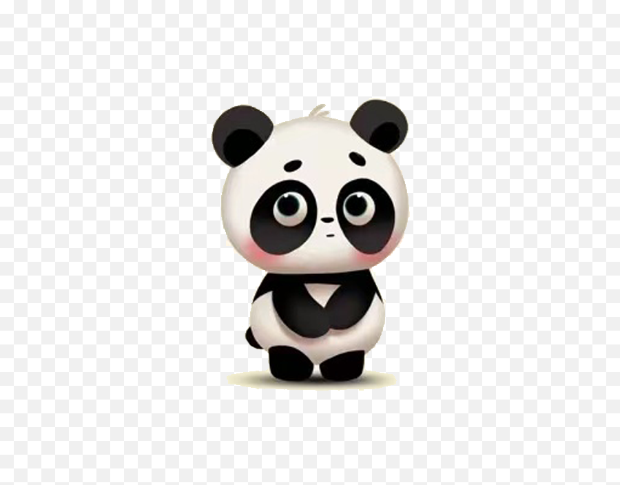 Cute Panda Emoji Png Image,Panda