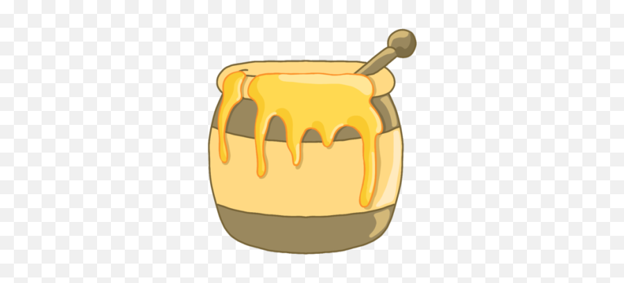 Honey Emoji - Clip Art,Honey Emoji