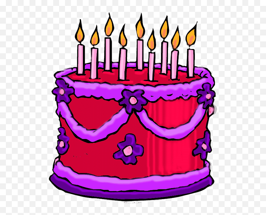 Clip Art - Cake Clip Art Gif Emoji,Birthday Cake Emoticon Facebook