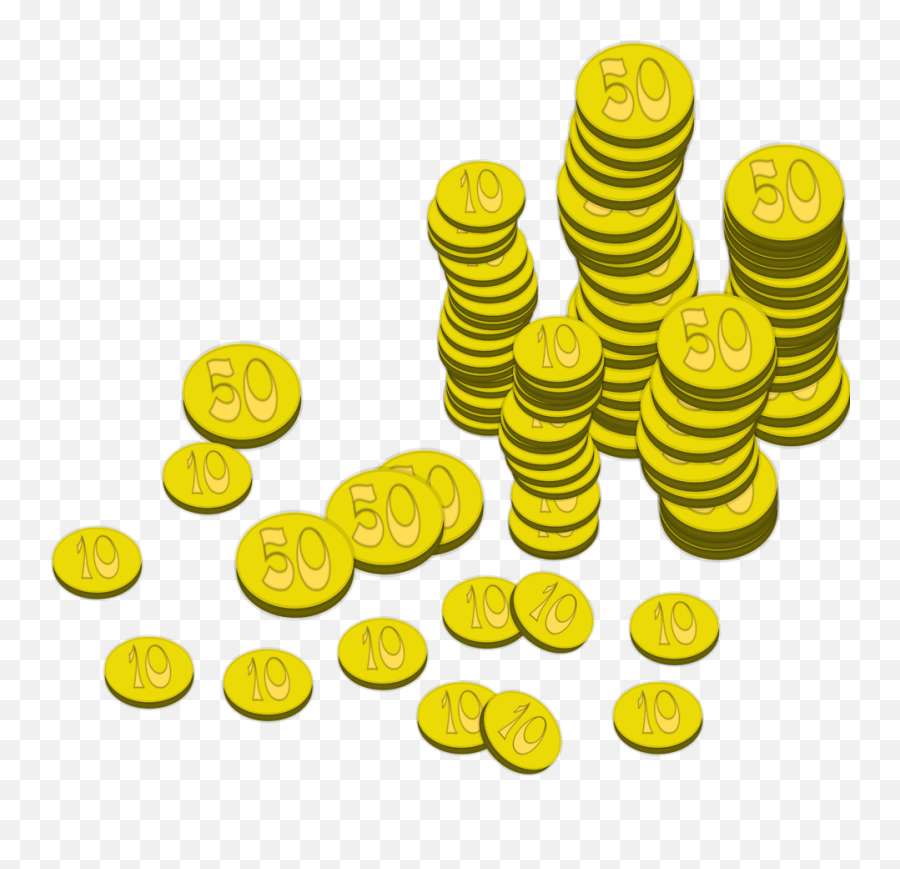 Coins Clipart Stack Coin Coins Stack - Cartoon Coins Emoji,Coins Emoji