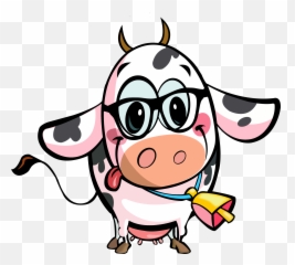 Cow Illustration Colorful Backgrounds - Baby Cow Cartoon Emoji,Cowbell Emoji