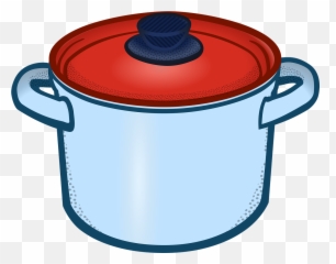 Boiling Kitchen Pan Pot Saucepan - Clipart Emoji
