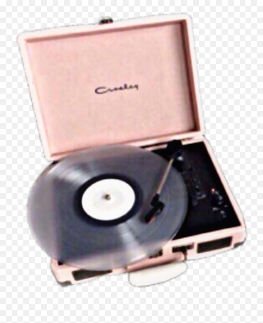 Music Player Vinyl Record Songs Old - Aesthetic Transparent Record Player Png Emoji,Record Player Emoji