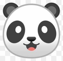 Png Panda Face Icon - Whatsapp Panda Emoji,Putin Emoji