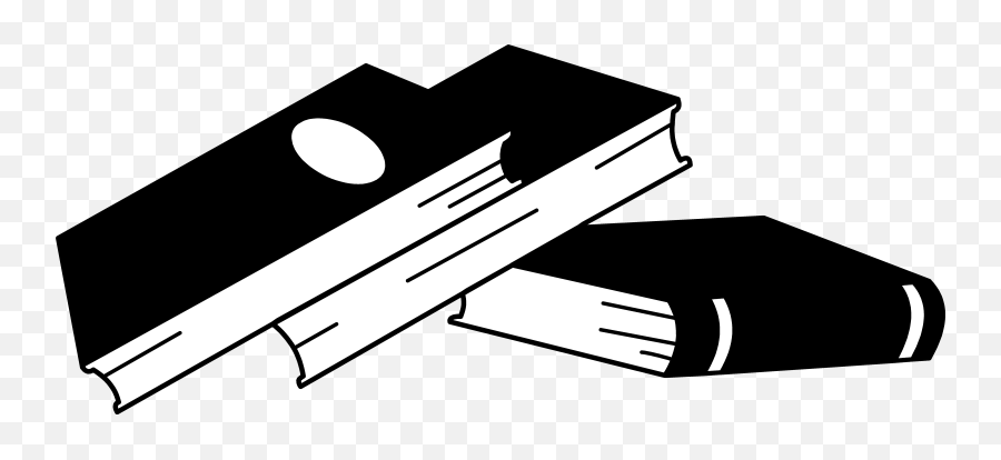 Book Stack Clipart Silhouette - Silhouette Stack Of Books Emoji,Book Stack Emoji