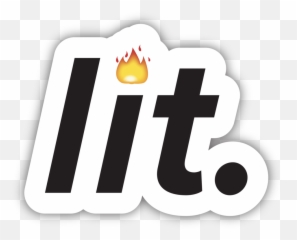 Download Lit Emoji - Transparent Png
