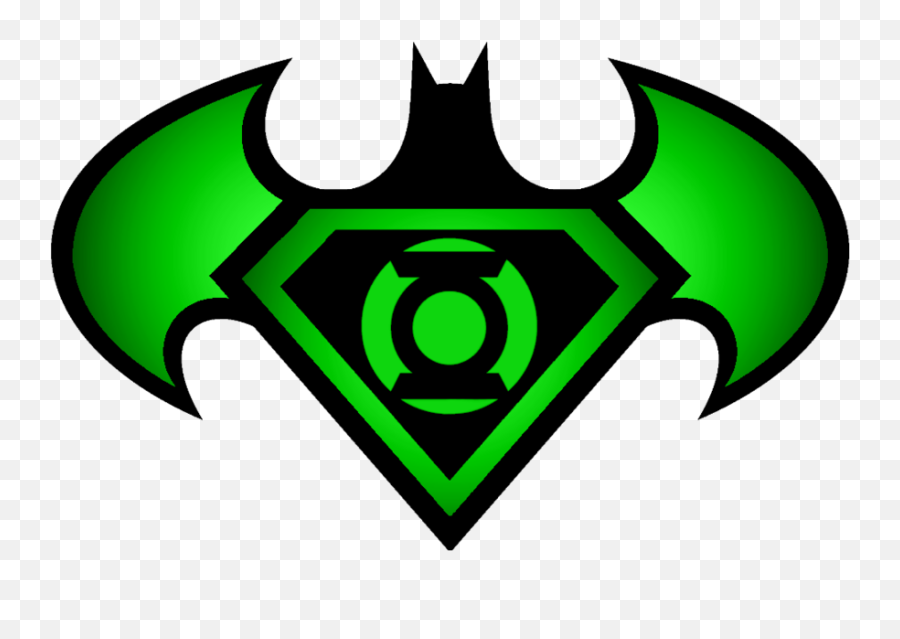 27433 Logo Free Clipart - Batman And Green Lantern Logo Emoji,Green Lantern Emoji
