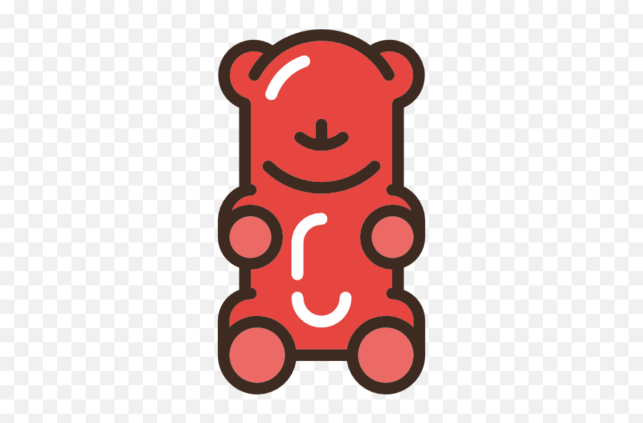 Gummy Bear Free Vector Icons Designed - Gummy Bear Icon Png Emoji,Gummy Worm Emoji